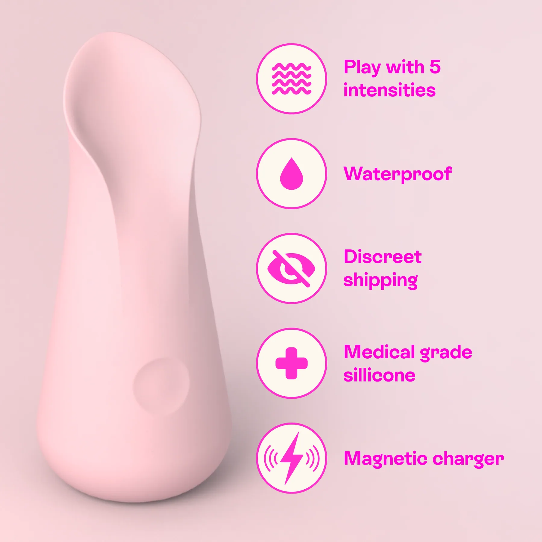 Uno Vibrator — close detail